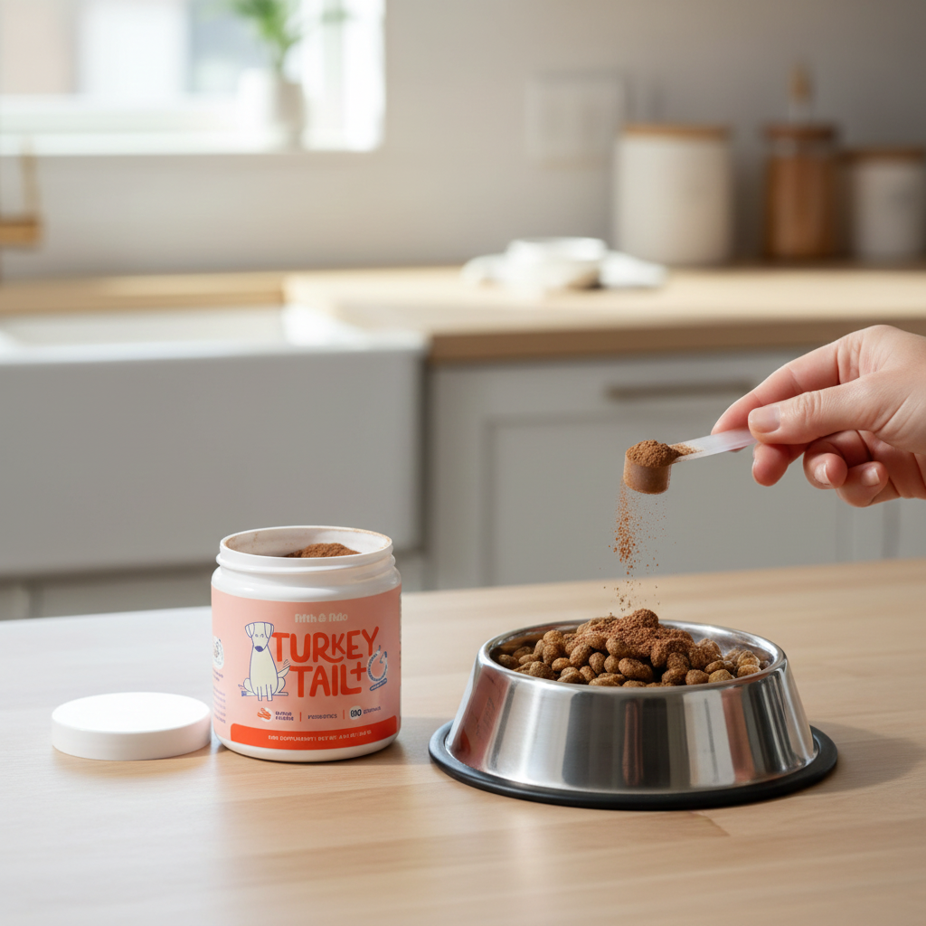 Turkey Tail Daily Digestive & Immune Support for Dogs