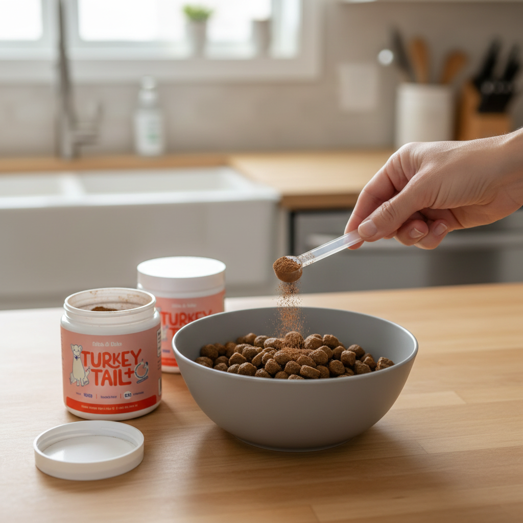 Turkey Tail Daily Digestive & Immune Support for Dogs