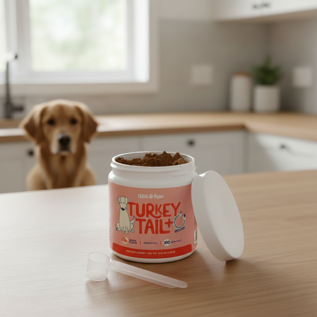 Turkey Tail Daily Digestive & Immune Support for Dogs